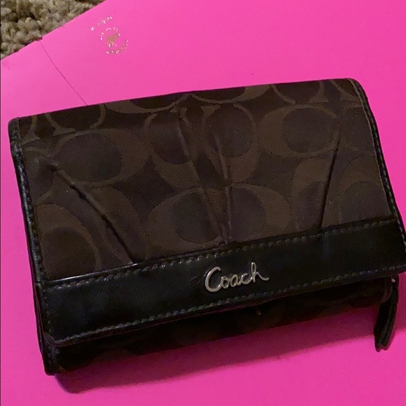 Coach Handbags - Brown used coach wallet